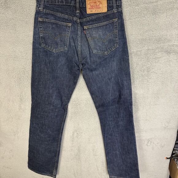 Levis 501xx Jeans Mens 32x32 Blue Straight Leg Denim Pants Button Fly VTG - Picture 8 of 13